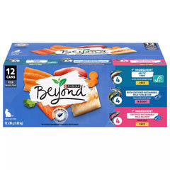Beyond Wet Cat Food - Fish Variety Pack, 12ct