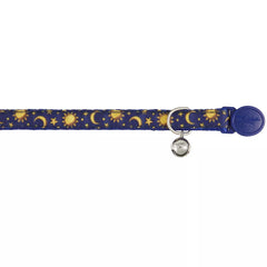 Whisker City® Moons & Stars Breakaway Kitten & Cat Collar