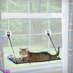 K&H Pet Products EZ Mount Window Sill Single Level Cat Bed