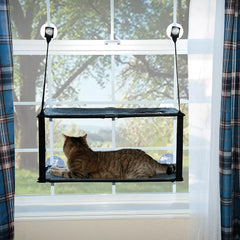 K&H Pet Products EZ Mount Window Sill Double Level Cat Bed