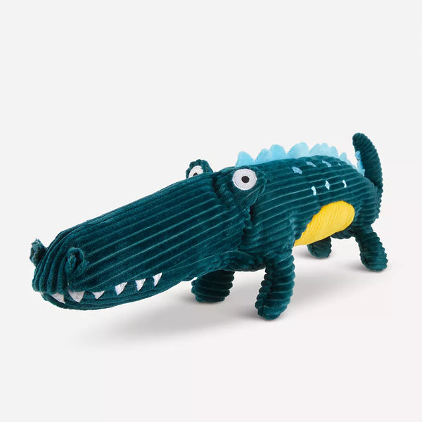 Joyhound® Bite Shield™ Protection Plush Crocodile Dog Toy - Squeaker, Crinkle