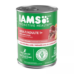 Iams Proactive Health Adult Dog Wet Food - Lamb & Rice Classic Ground