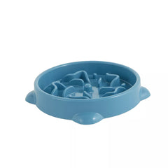 Whisker City® Blue Slow Feeder Cat Bowl, 1.25-cup
