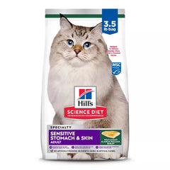 Hill's Science Diet Sensitive Stomach & Skin Adult Dry Cat Food - Pollock