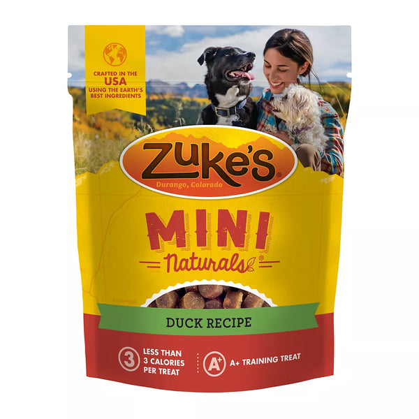 Zuke's Mini Naturals All Life Stage Dog Training Treats - Duck