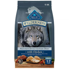 Blue Buffalo Wilderness Nature's Evolutionary Diet Adult Dry Dog Food - Chicken