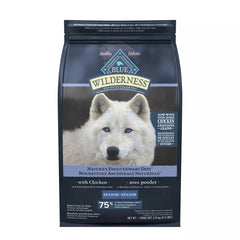 Blue Buffalo® Wilderness™ Senior Dry Dog Food - Natural, High Protein, Chicken