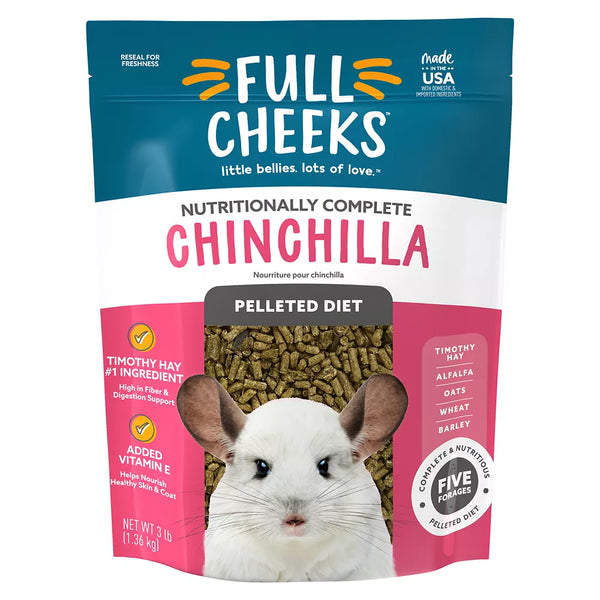 Full Cheeks™ Chinchilla Pelleted Food