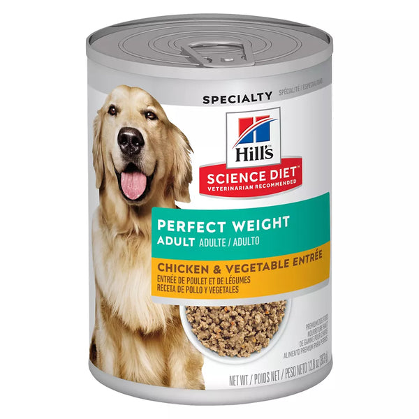 Hill's® Science Diet® Adult Perfect Weight Wet Dog Food - Chicken & Vegetable
