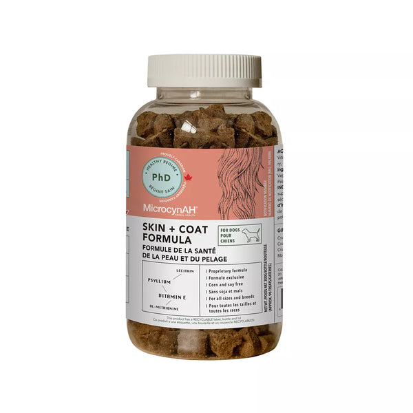 Microcyn PhD Daily Regime Dog Treats - Skin & Coat Care