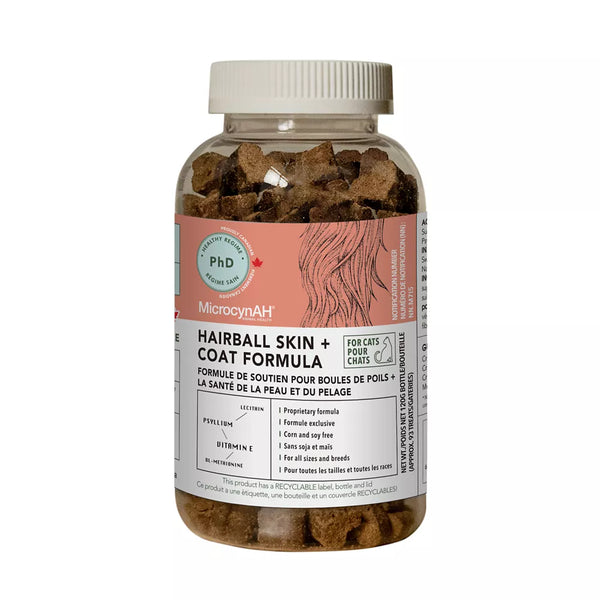 MicrocynAH PhD Daily Regime Cat Treats - Skin & Coat Care