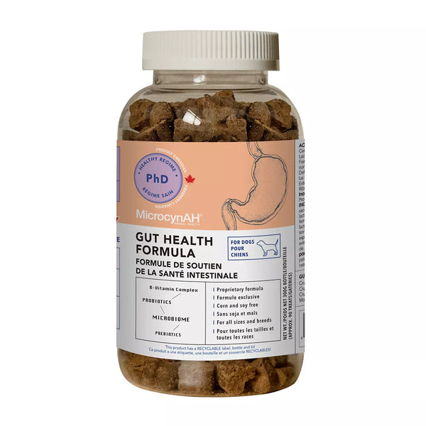 MicrocynAH PhD Daily Regime Dog Treats - Gut Health Formula