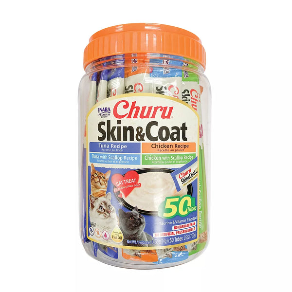 Inaba Churu Creamy Puree Lickable Cat Treat - Variety Pack