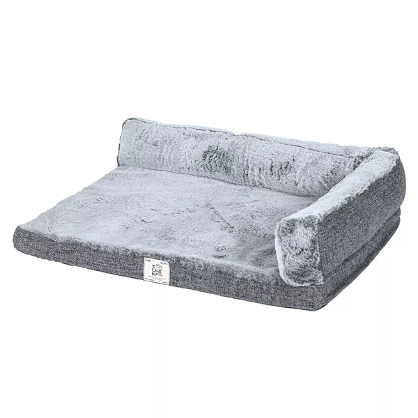 Chill Kuzzi Dual Bolster Crate Pad