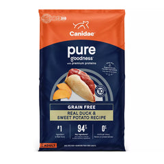 Canidae Pure Adult Dry Dog Food - Grain Free, Duck & Sweet Potato