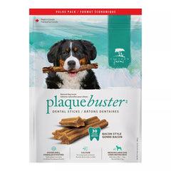 Caledon Farms Natural Plaque Busters Dental Dog Treats - Bacon