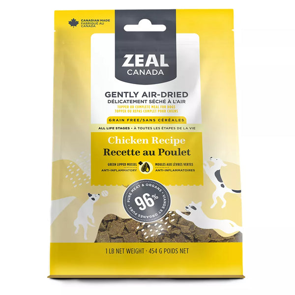 Zeal Air-Dried Dog Food - Chicken