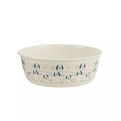 Top Paw Novelty Multi Dog Print Dog Bowl