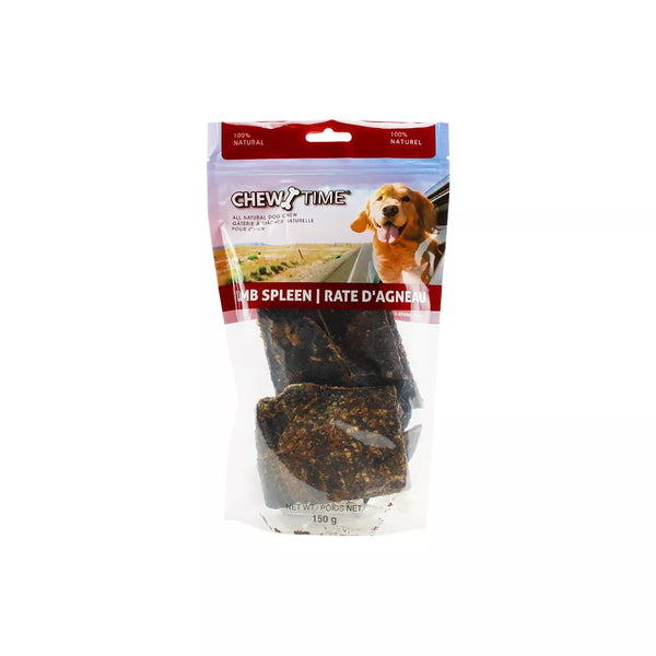 Chew Time All Natural Dog Treats - Lamb Spleen