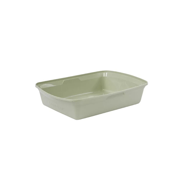 ExquisiCat Sage Open Litter Box with Storage