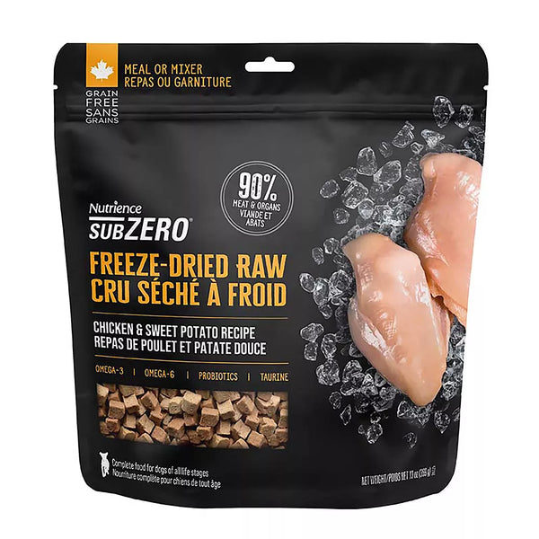 Nutrience Subzero Complete & Balanced Freeze-dried Dog Food - Chicken & Sweet Potato