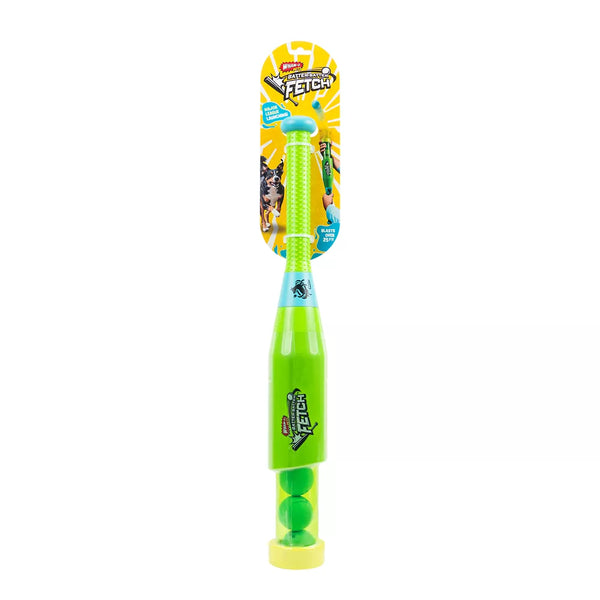 Wham-O Pets Batter Batter Fetch Launcher Dog Toy 3 Balls