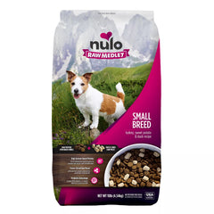 Nulo Raw Medley Small Breed Adult Dog Food - Kibble Plus Freeze Dried, Turkey, Sweet Potato & Duck