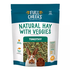 Full Cheeks™ Timothy Hay With Peas and Carrots