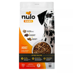 Nulo Raw+ Adult Dog Food - Freeze Dried, Grain Free, Chicken, Whitefish & Salmon