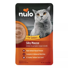 Nulo MedalSeries Senior Wet Cat Food - High-Protein, Silky Mousse, 2.8 Oz.