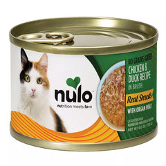 Nulo Real Shreds All Life Stages Wet Cat Food - Grain Free, In Broth, 6 Oz