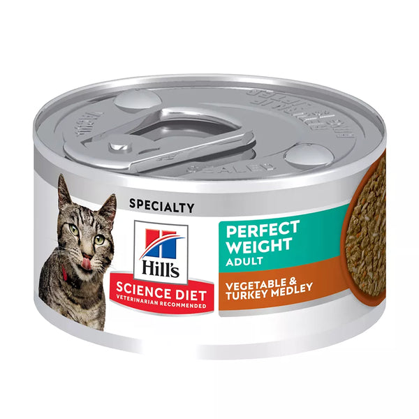 Hill's Science Diet Adult Cat Food - Perfect Weight, 2.9 Oz