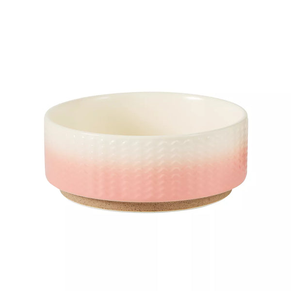 Whisker City® Green Ombre Ceramic Cat Bowl