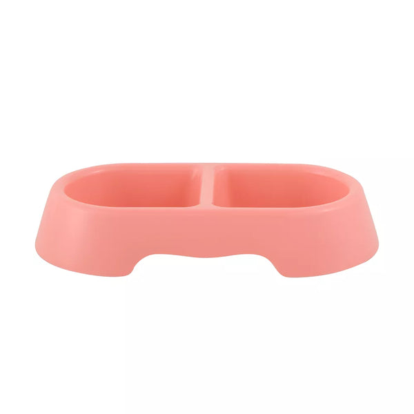 Whisker City® Pink Double Bowl