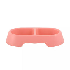 Whisker City® Pink Double Bowl