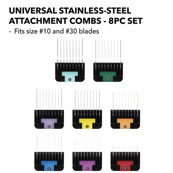 Andis Stainless Steel Comb Set