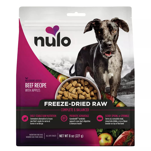 Nulo Freeze Dried Raw Dog Food - Grain Free, 8 Oz