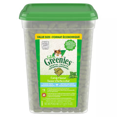 Greenies Feline Dental Adult Cat Treats - Catnip