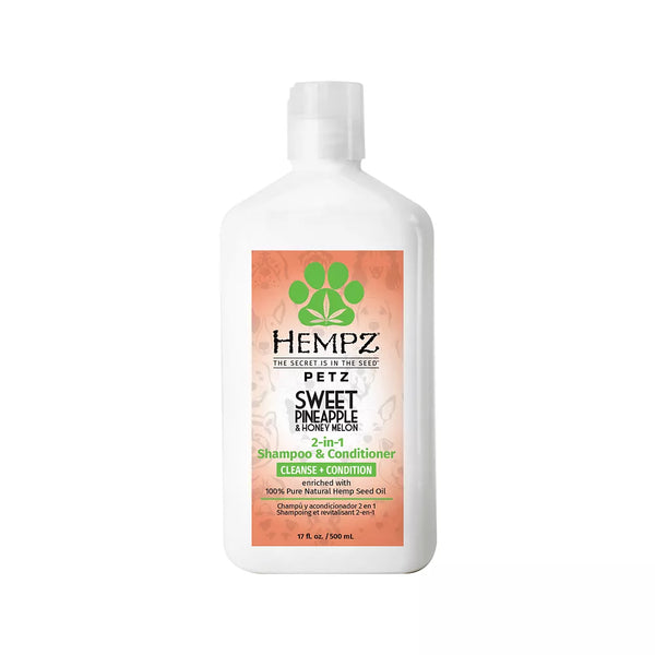 Hempz® Sweet Pineapple & Honey Melon 2-in-1 Dog Shampoo