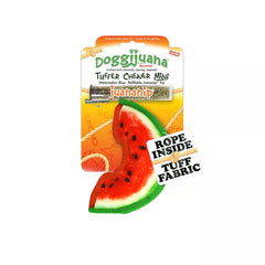 Doggijuana® Juananip Tuffer Chewer Mini Refillable Watermelon Slice Pet Toy