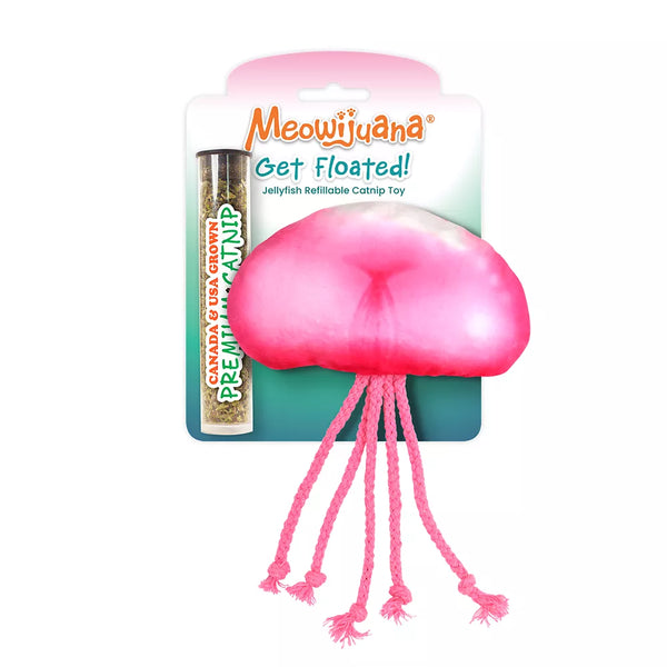 Meowijuana® Jellyfish Refillable Cat Toy