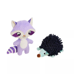 Whisker City® Racoon/Hedgehog Cat Toys, 2 Pack
