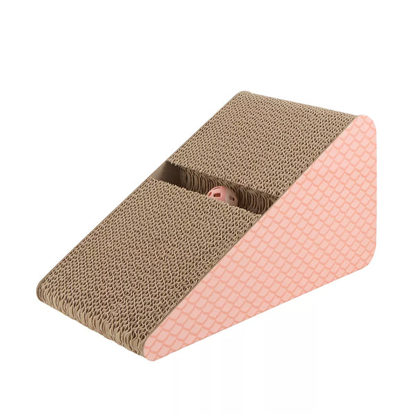 Whisker City® Pink Angel Novel Corrugate Cat Scratcher