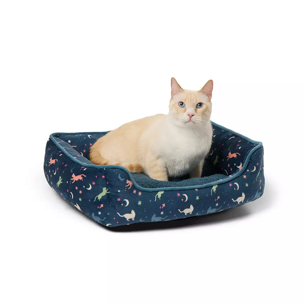 Whisker City® Celestial Cuddler Cat Bed