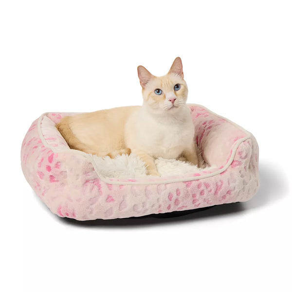 Whisker City® Burnout Cuddler Dog Bed