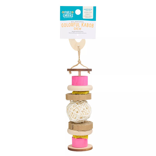 Full Cheeks™ Modern Enrichment Colorful Kabob Chew