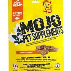Mojo Pet Supplements Hemp Sativa Chewable Tablets for Dogs & Cats - Chicken