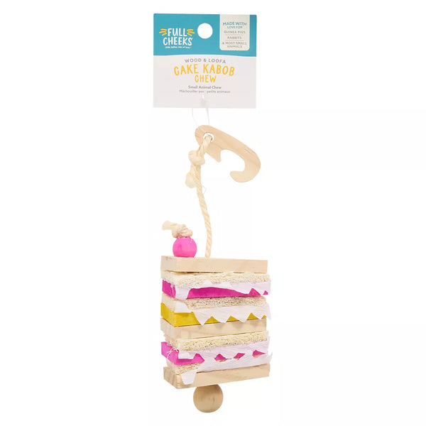 Full Cheeks™ Wooden Cake Slice Kabob Toy