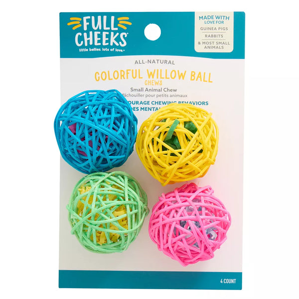 Full Cheeks™ Rattan Willow Ball Chews