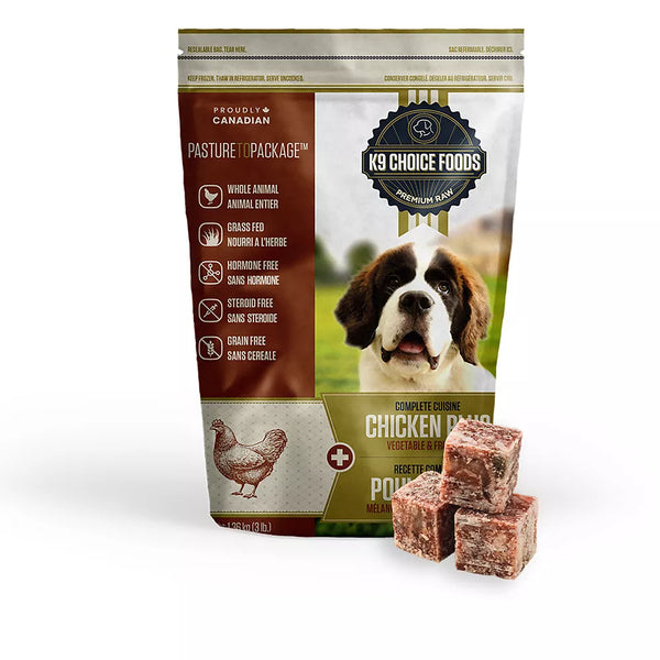 K9 Choice Plus Raw Dog Food - Chicken